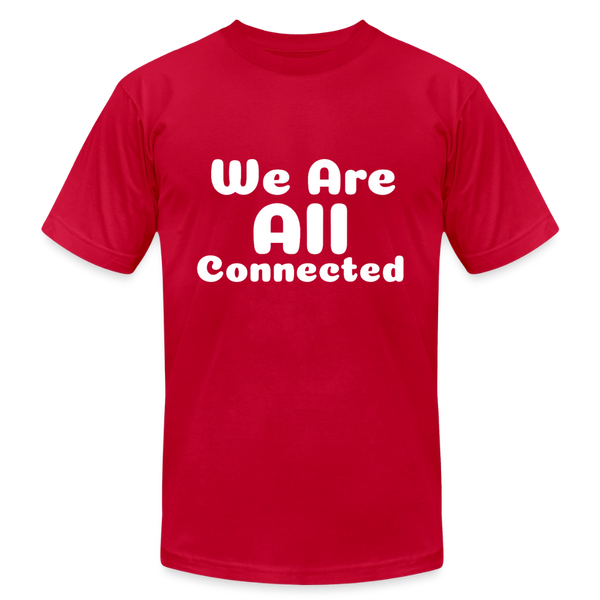 Unisex Jersey T-Shirt by Bella + Canvas - red