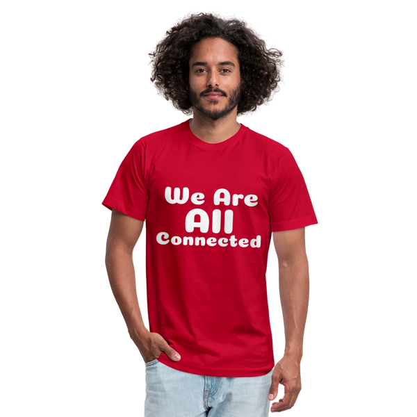 Unisex Jersey T-Shirt by Bella + Canvas - red