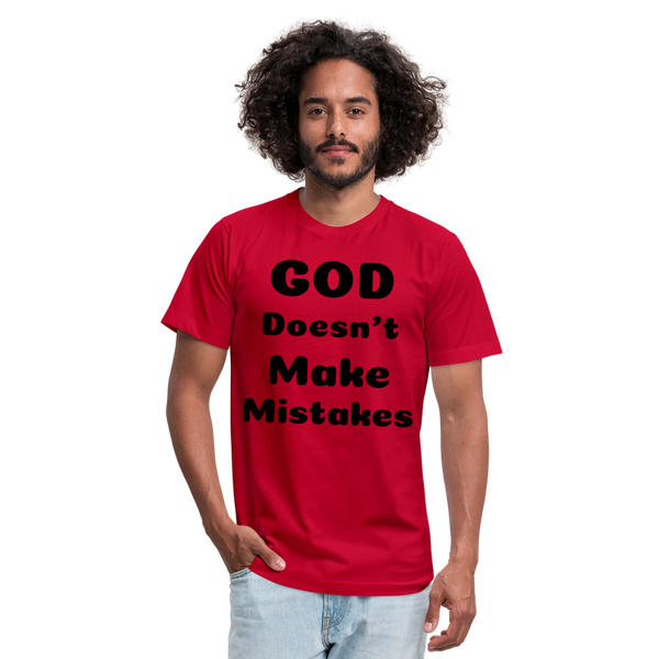 Unisex Jersey T-Shirt by Bella + Canvas - red