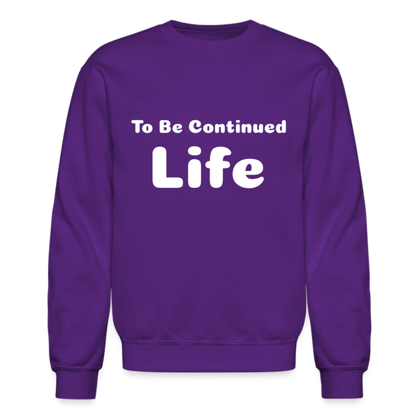 Crewneck Sweatshirt - purple