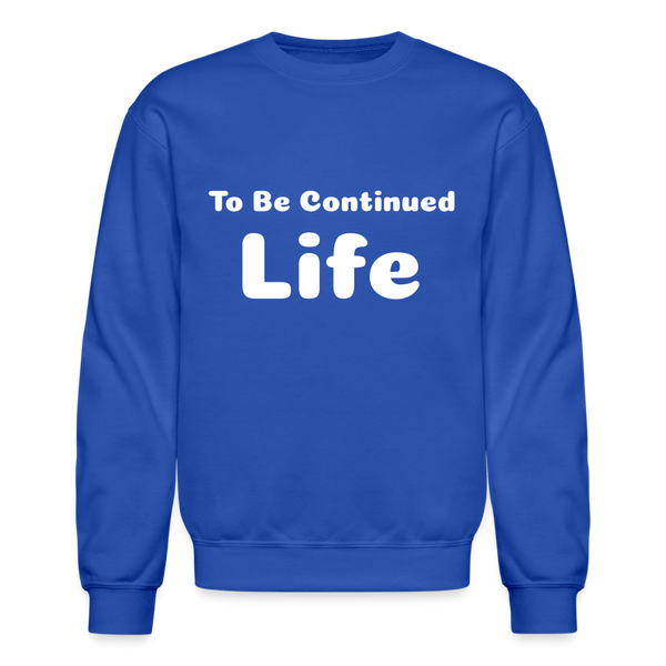 Crewneck Sweatshirt - royal blue