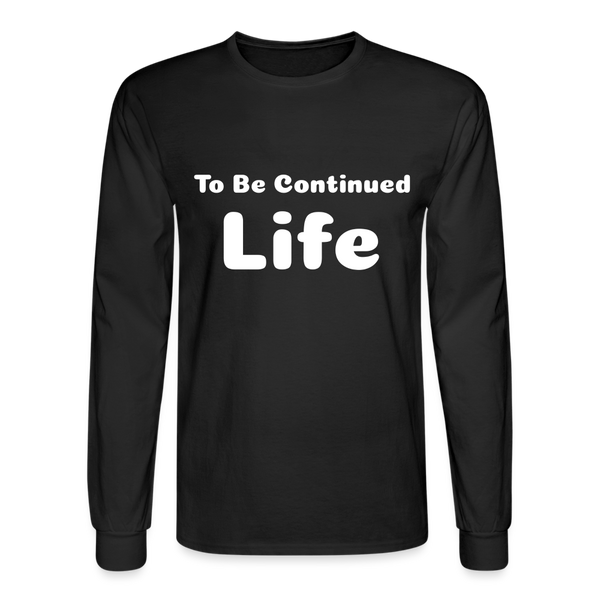 Men's Long Sleeve T-Shirt - black