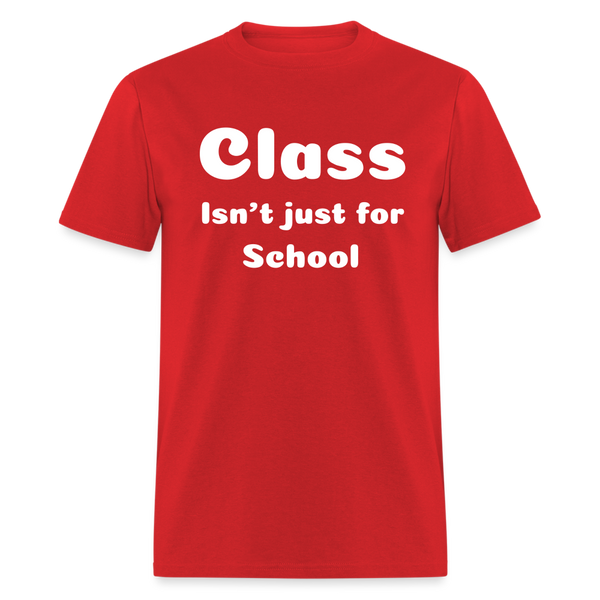 Unisex Classic T-Shirt - red