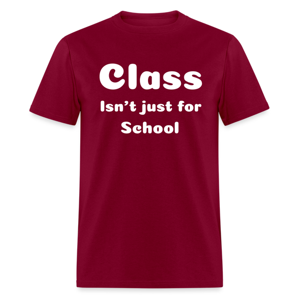 Unisex Classic T-Shirt - burgundy