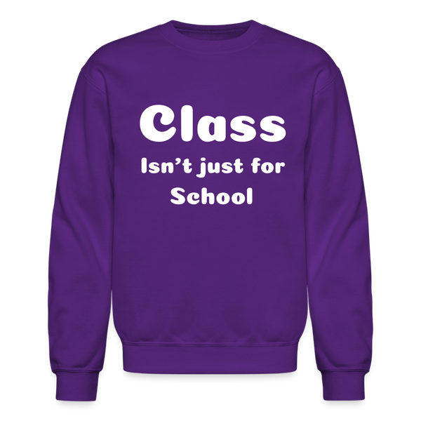 Crewneck Sweatshirt - purple