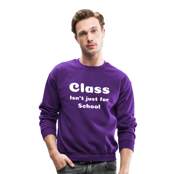 Crewneck Sweatshirt - purple