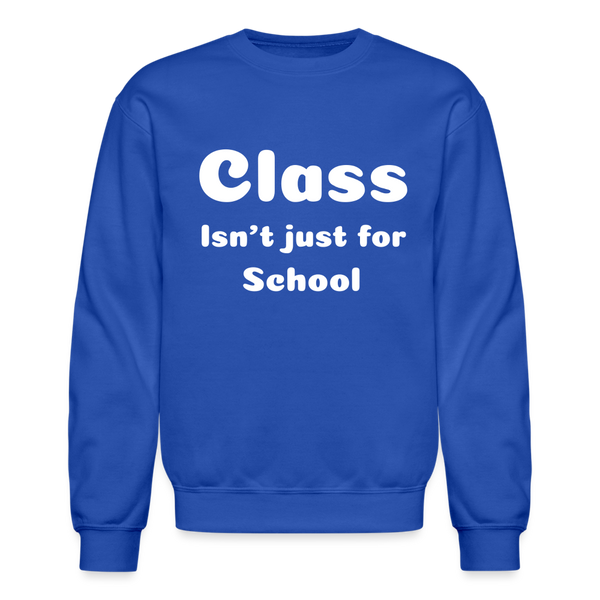 Crewneck Sweatshirt - royal blue