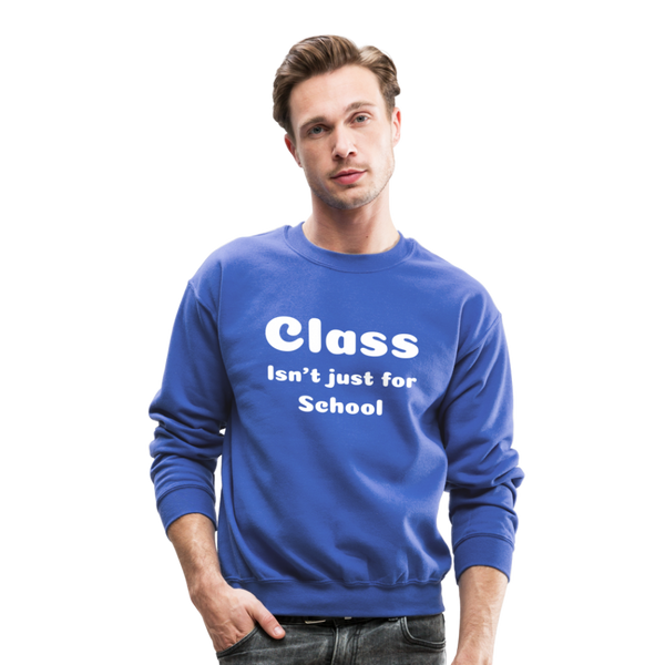 Crewneck Sweatshirt - royal blue