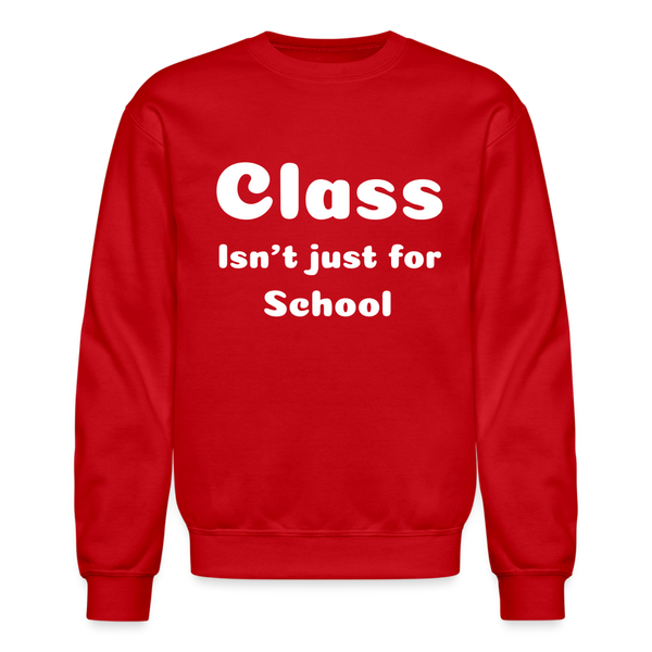 Crewneck Sweatshirt - red