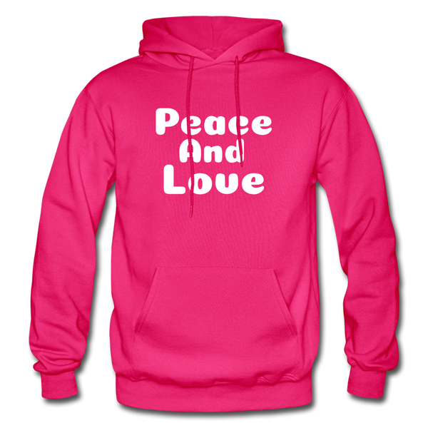 Gildan Heavy Blend Adult Hoodie - fuchsia