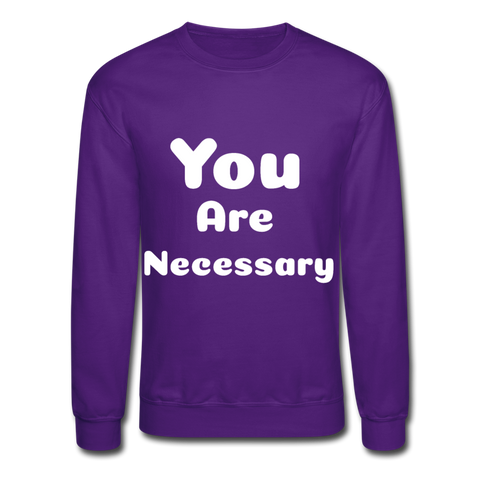 Crewneck Sweatshirt - purple