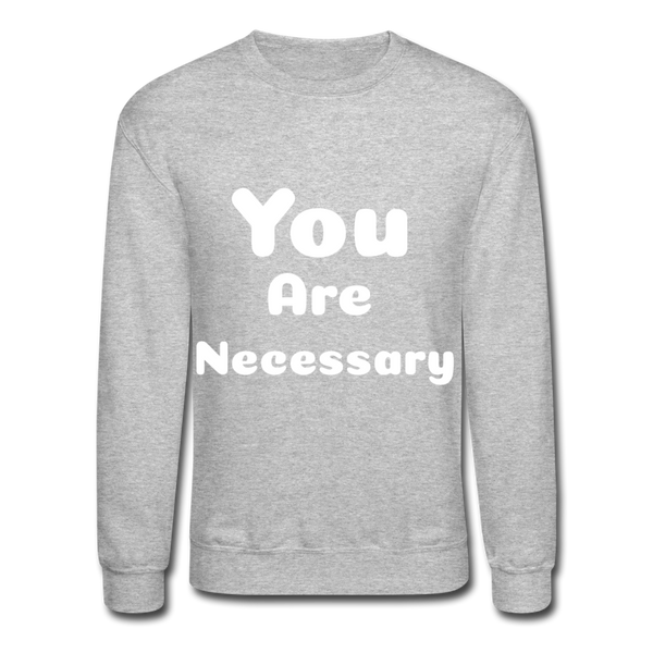 Crewneck Sweatshirt - heather gray