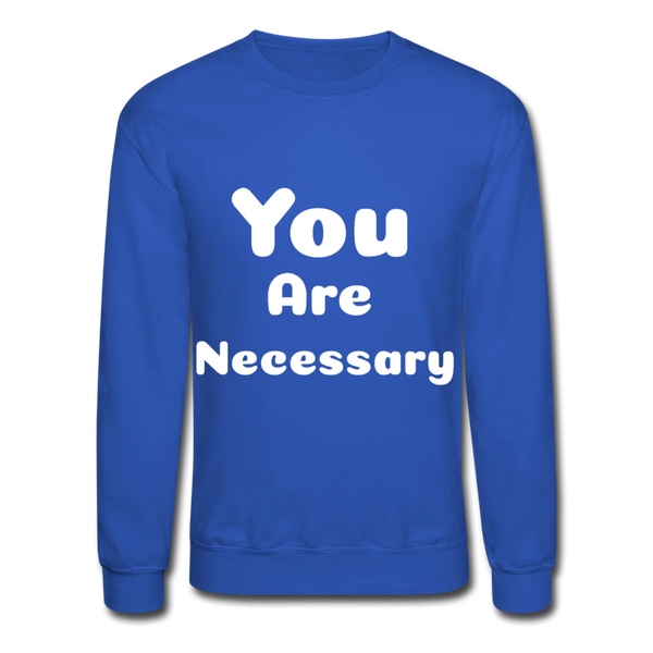 Crewneck Sweatshirt - royal blue