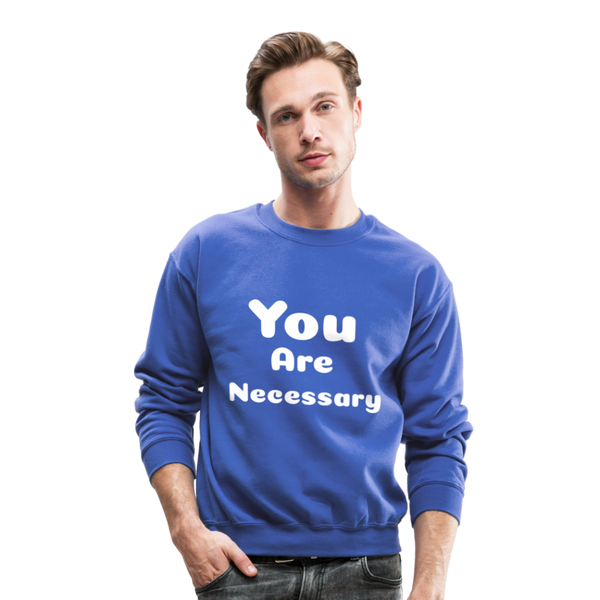 Crewneck Sweatshirt - royal blue