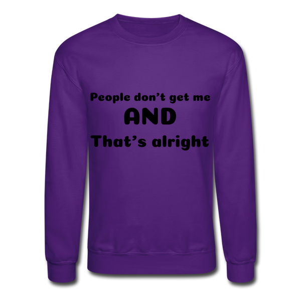 Crewneck Sweatshirt - purple