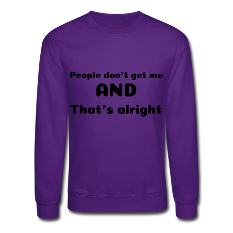 Crewneck Sweatshirt - purple