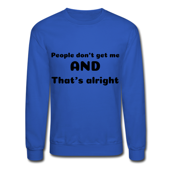 Crewneck Sweatshirt - royal blue