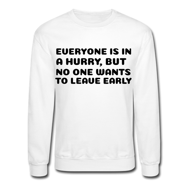 Crewneck Sweatshirt - white