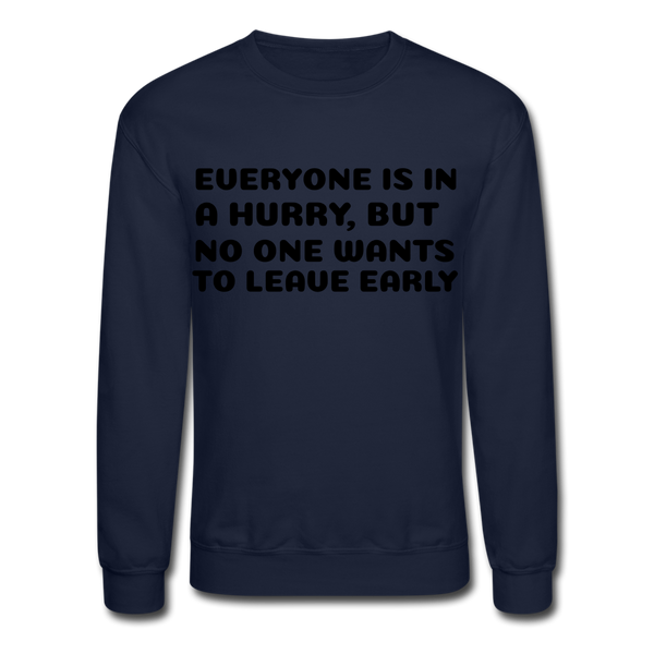 Crewneck Sweatshirt - navy