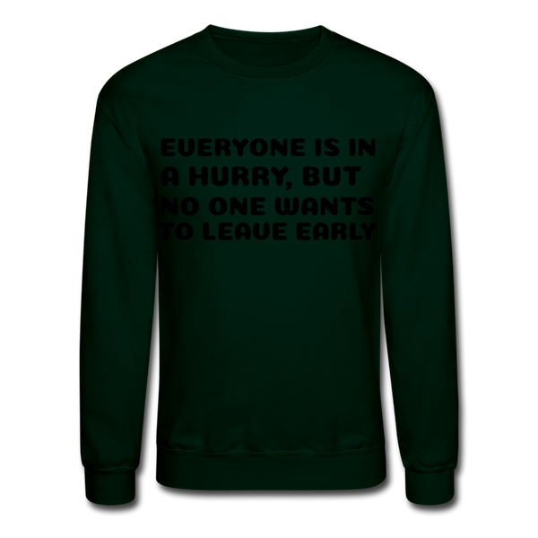 Crewneck Sweatshirt - forest green