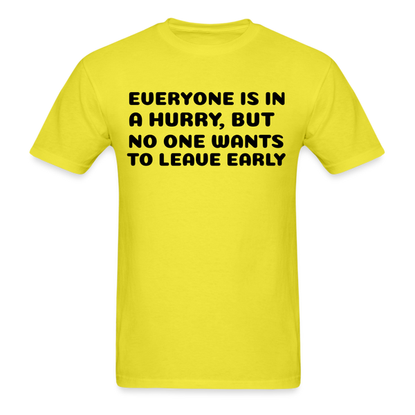 Unisex Classic T-Shirt - yellow