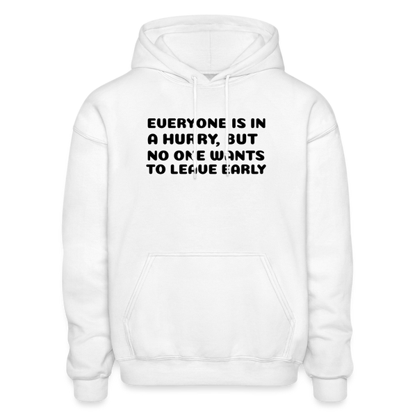 Gildan Heavy Blend Adult Hoodie - white