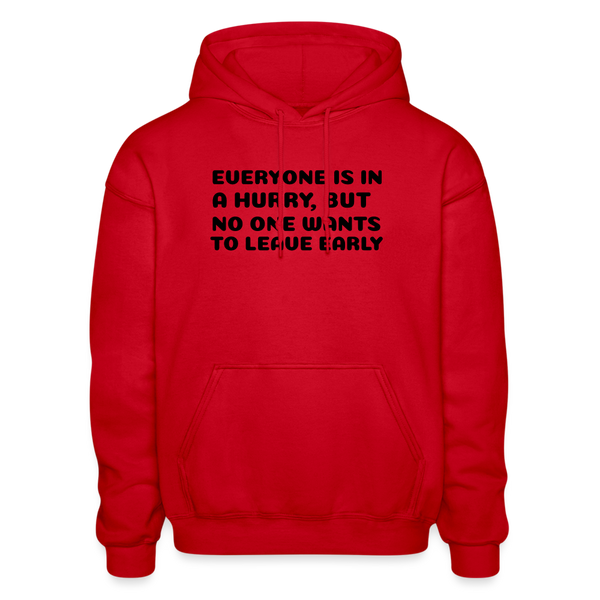 Gildan Heavy Blend Adult Hoodie - red