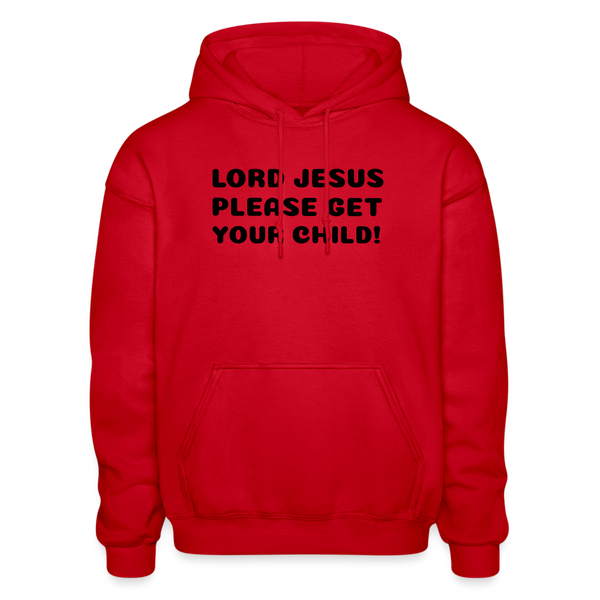 Gildan Heavy Blend Adult Hoodie - red