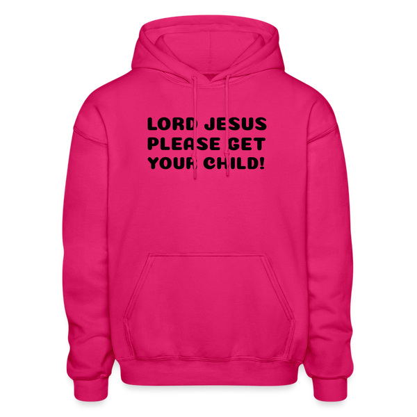 Gildan Heavy Blend Adult Hoodie - fuchsia