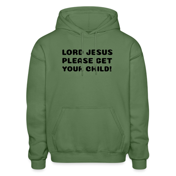 Gildan Heavy Blend Adult Hoodie - military green