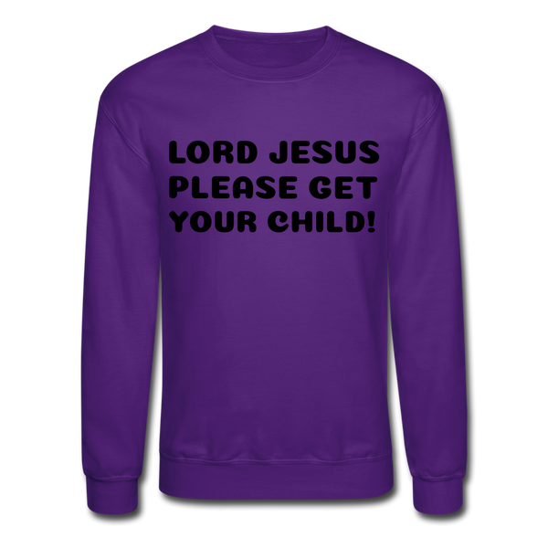 Crewneck Sweatshirt - purple