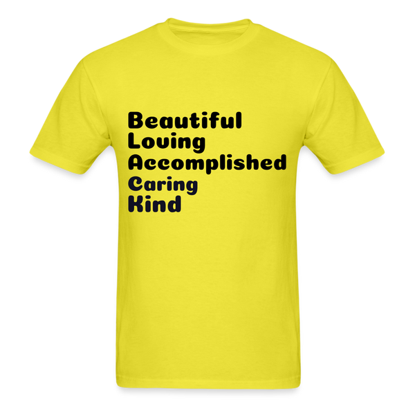 Unisex Classic T-Shirt - yellow