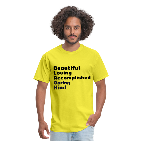 Unisex Classic T-Shirt - yellow