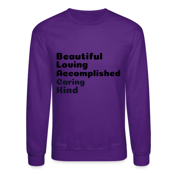 Crewneck Sweatshirt - purple