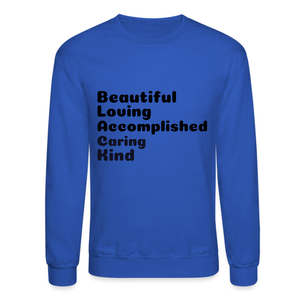 Crewneck Sweatshirt - royal blue