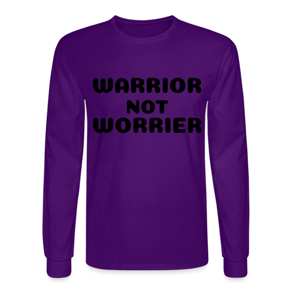 Men's Long Sleeve T-Shirt - purple