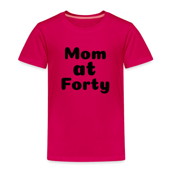 Toddler Premium T-Shirt - dark pink