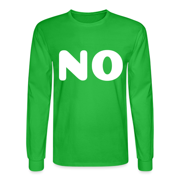 Men's Long Sleeve T-Shirt - bright green