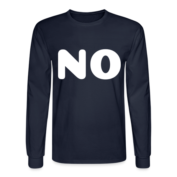 Men's Long Sleeve T-Shirt - navy