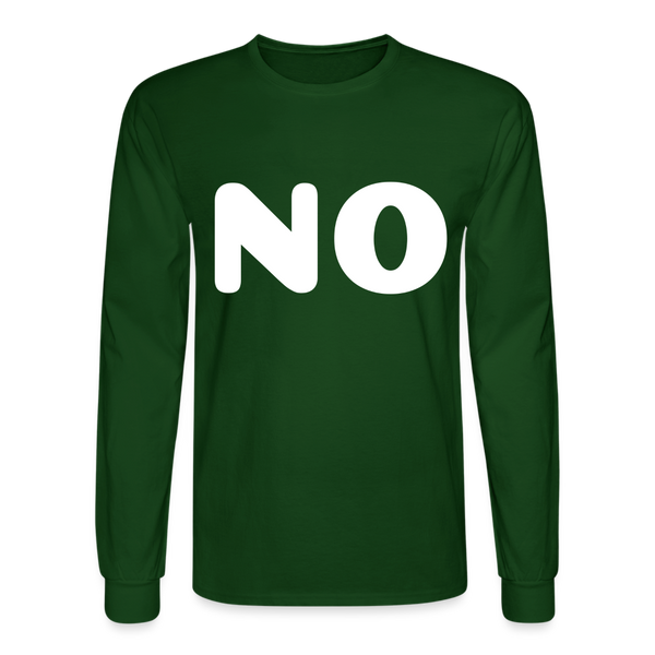 Men's Long Sleeve T-Shirt - forest green