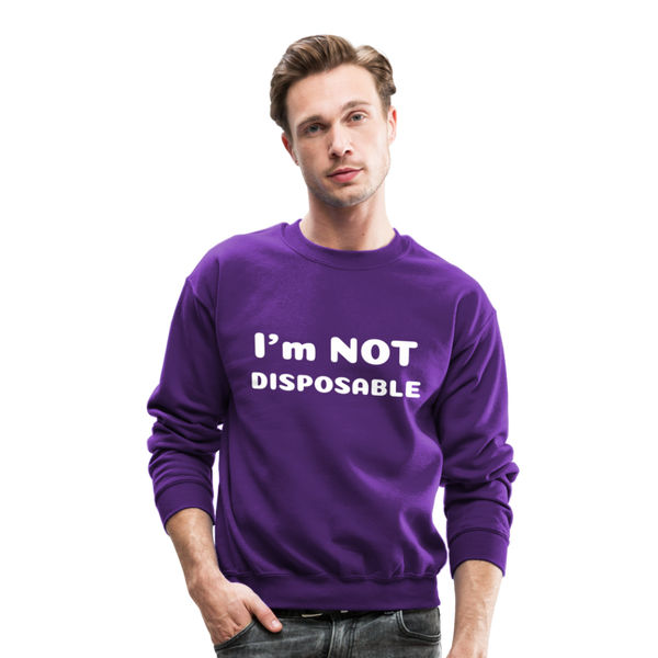 Crewneck Sweatshirt - purple