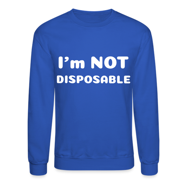 Crewneck Sweatshirt - royal blue