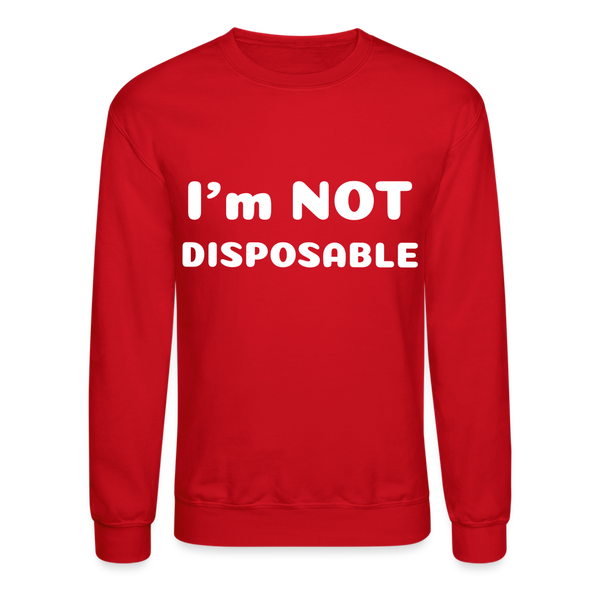 Crewneck Sweatshirt - red