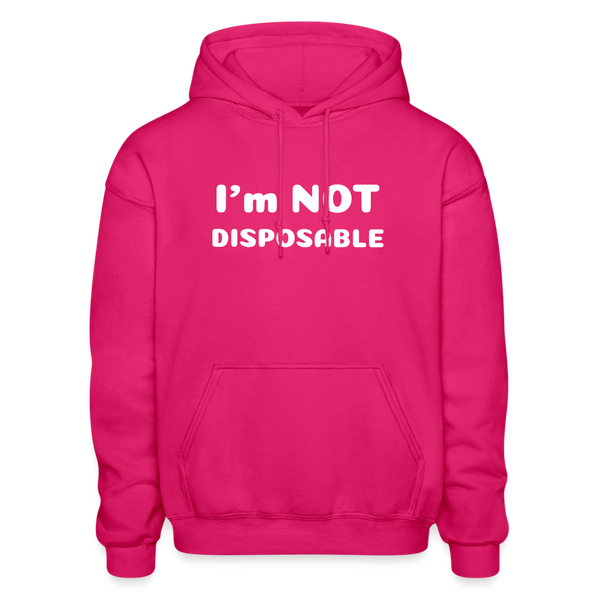 Gildan Heavy Blend Adult Hoodie - fuchsia