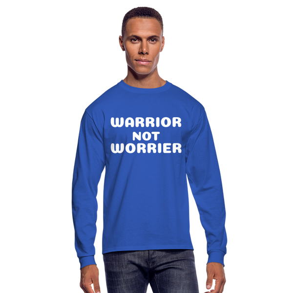 Men's Long Sleeve T-Shirt - royal blue