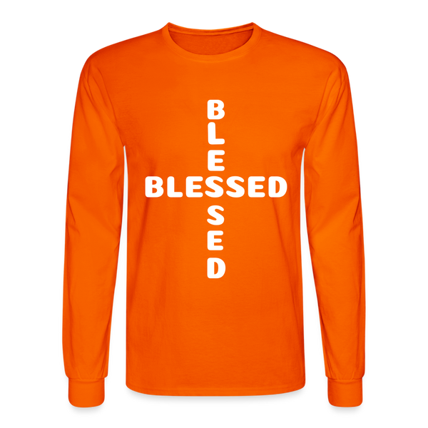 Men's Long Sleeve T-Shirt - orange