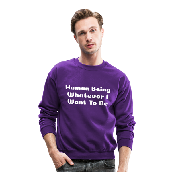 Crewneck Sweatshirt - purple