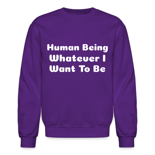 Crewneck Sweatshirt - purple