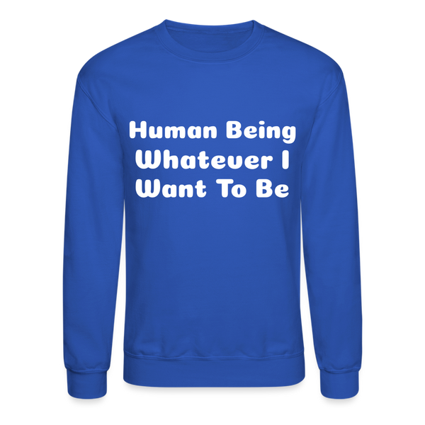 Crewneck Sweatshirt - royal blue