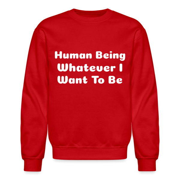 Crewneck Sweatshirt - red